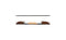 Ecosmart Fire Flex 78IL.BX2 Island Fireplace Insert - Black Finish / Stainless Steel Burner - ESF.FX.78IL.BX2